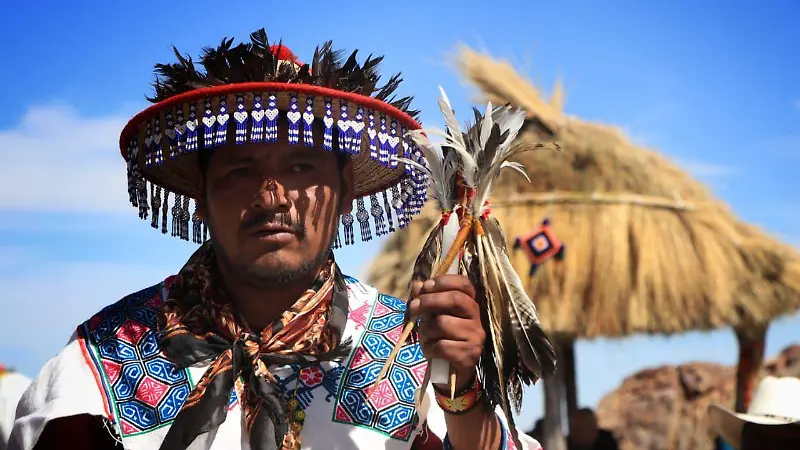 Inauguran Xiriki ceremonial Wixárika en Zacatecas